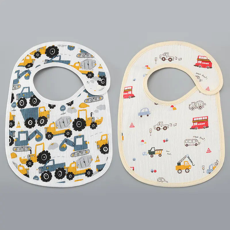 CottonSoft Kids' Waterproof Bibs