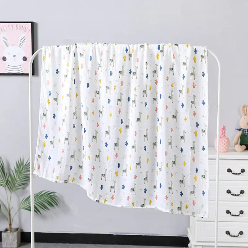 Dual Layer Soft Bamboo Baby Towel 110x120cm