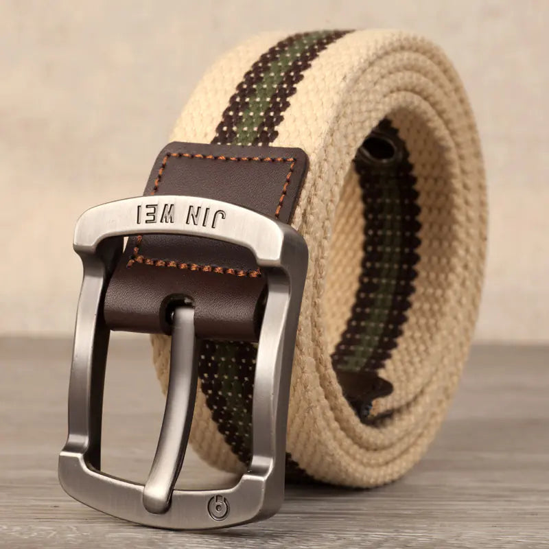 Men's Durable Canvas Outdoor Belt