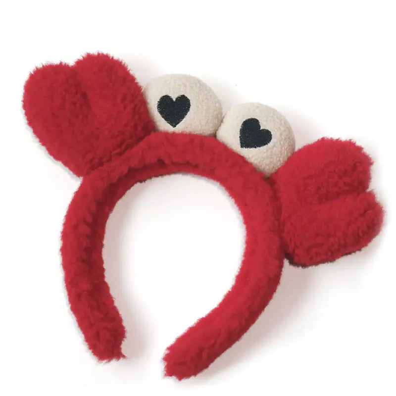 Chic Strawberry Bear Plush Headband