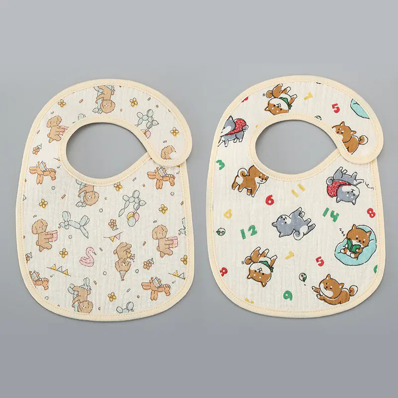 CottonSoft Kids' Waterproof Bibs