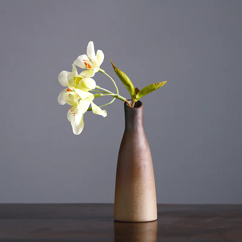 Antique Zen Ceramic Vase for Home Decor
