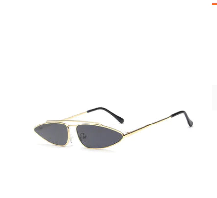 Chic Cat Eye Metal Sunglasses