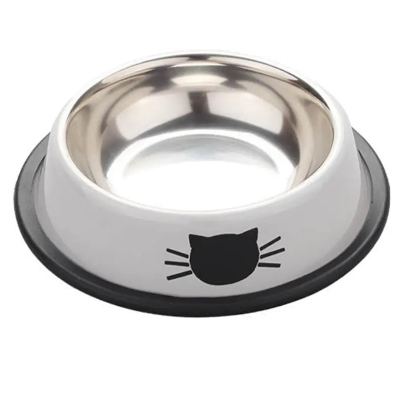 Stainless Steel Non-Slip Pet Bowl for Cats and Dogs