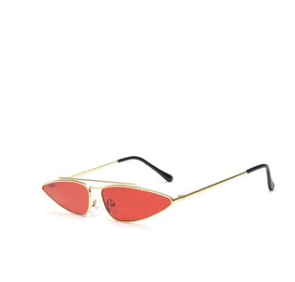 Chic Cat Eye Metal Sunglasses