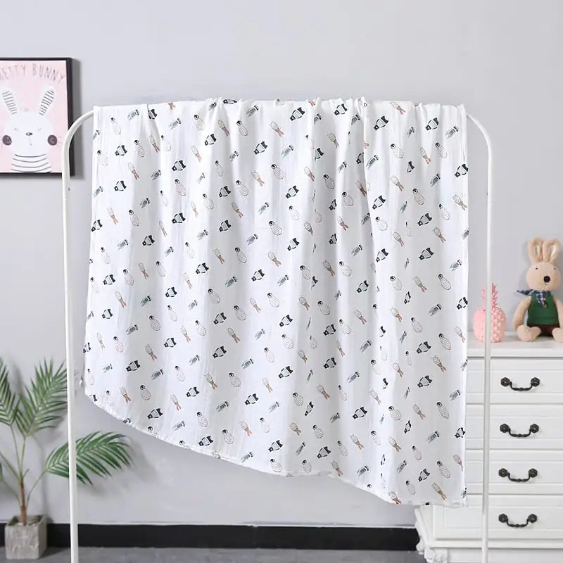 Dual Layer Soft Bamboo Baby Towel 110x120cm