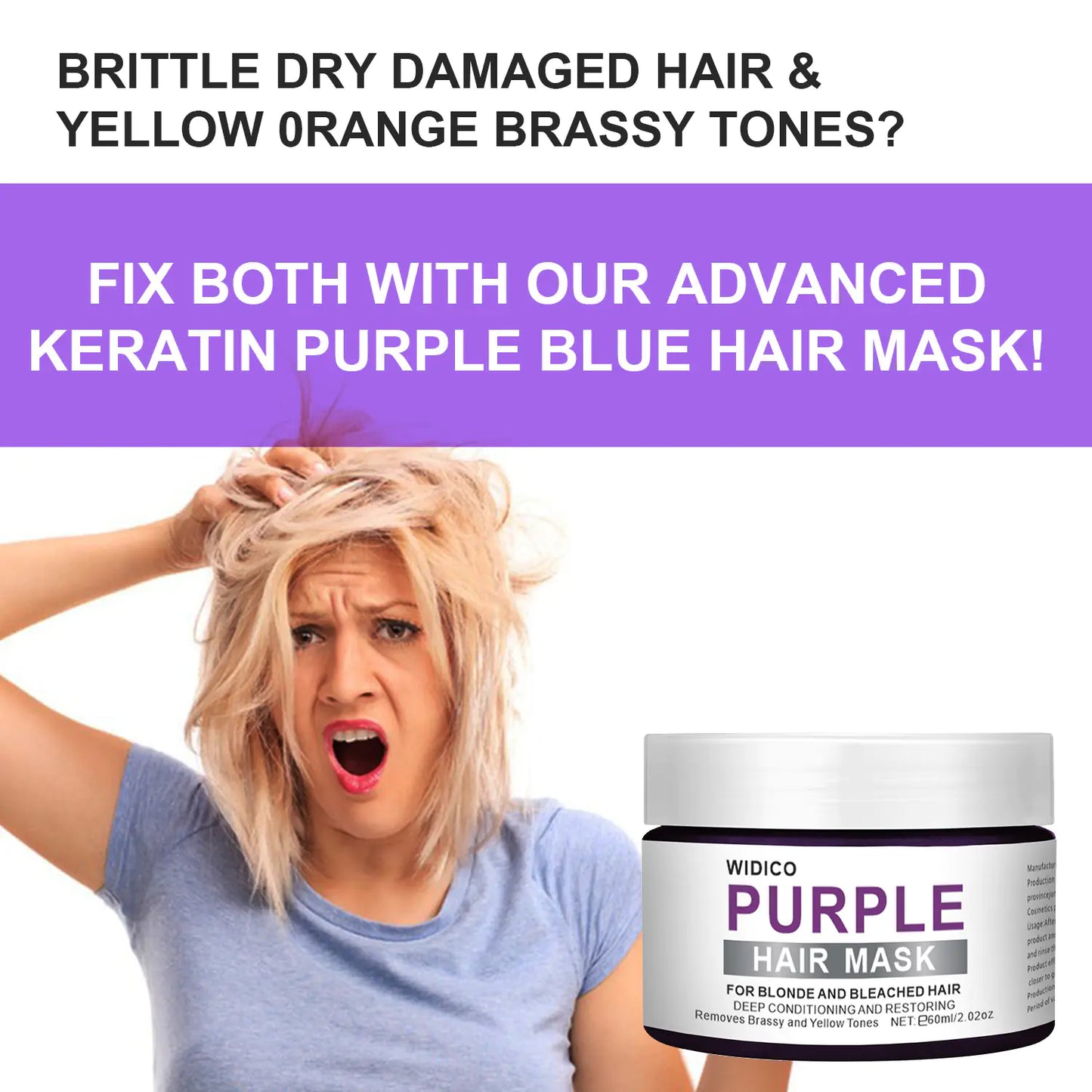 Radiant Locks Purple Toning Shampoo