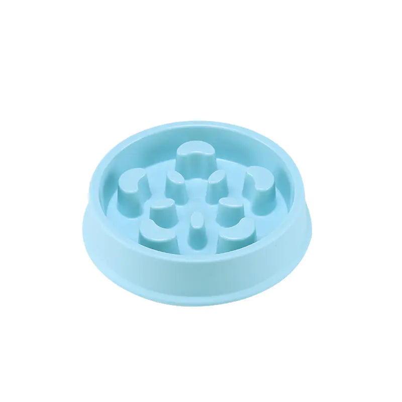 Petal-Shaped Slow Feed Dog Puzzle Bowl - Anti-Slip