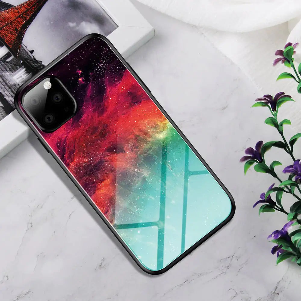 Sleek Gradient Glass Phone Cover
