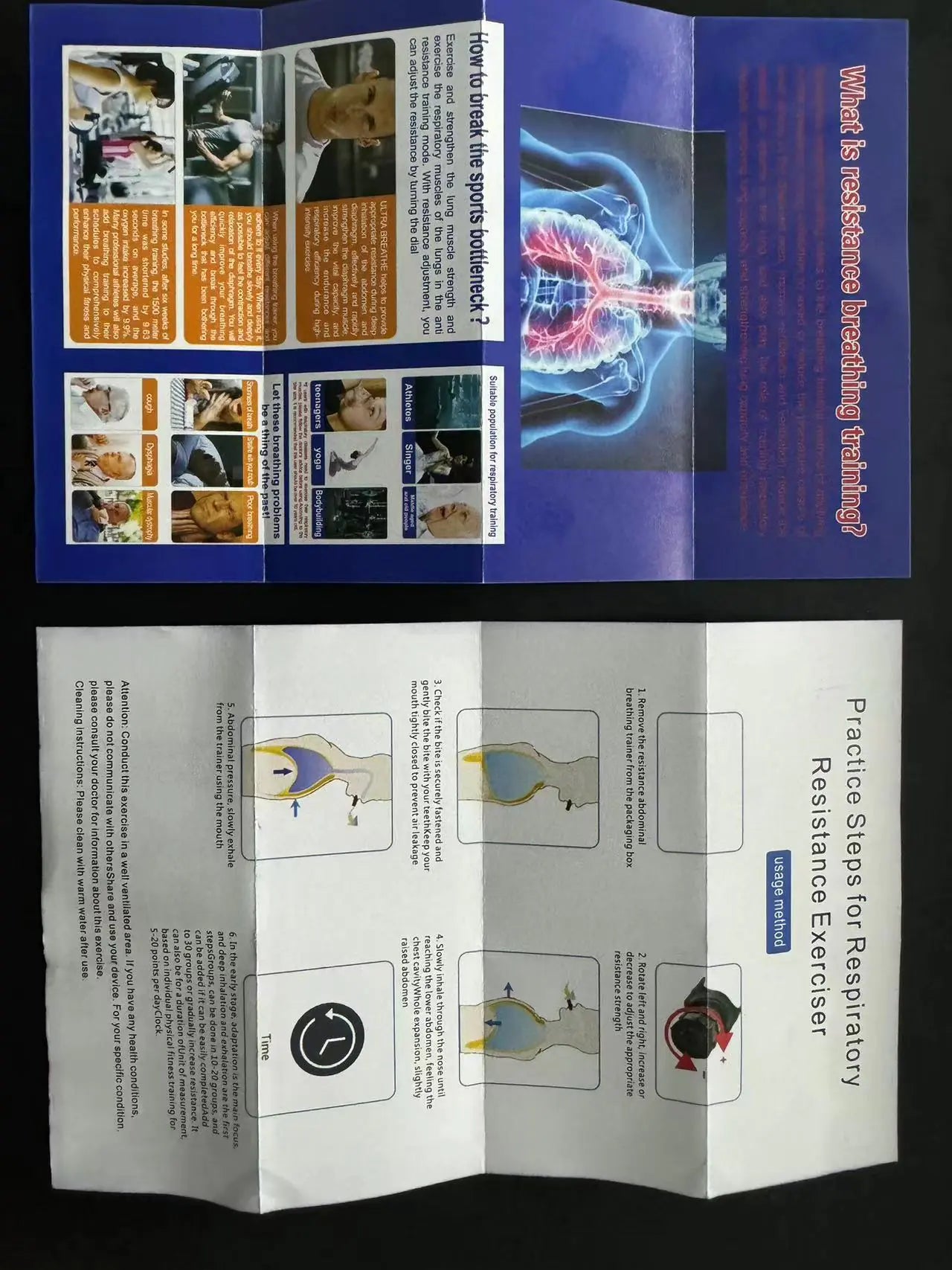 Compact Respiratory Fitness Device