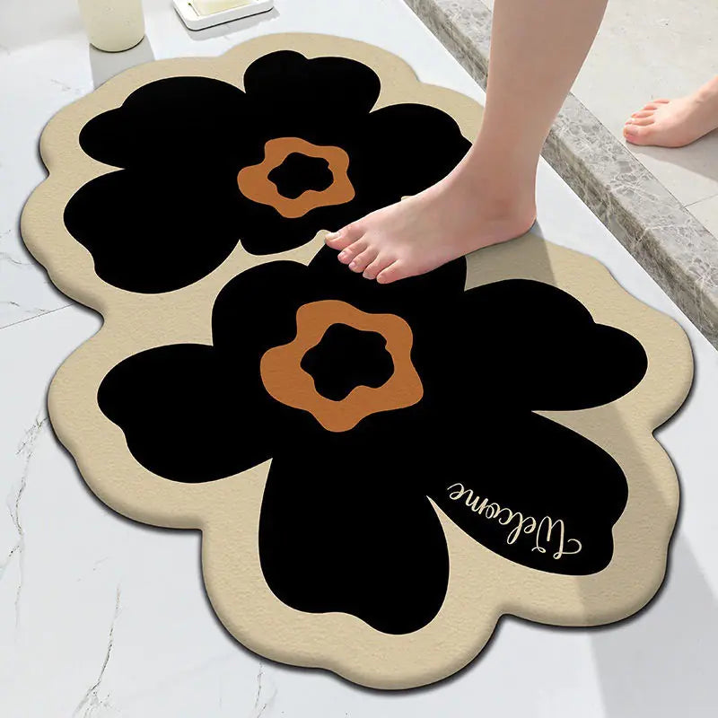 Floral Charm Indoor Mat