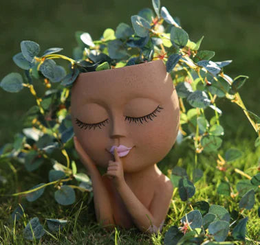 Chic Resin Garden Planter