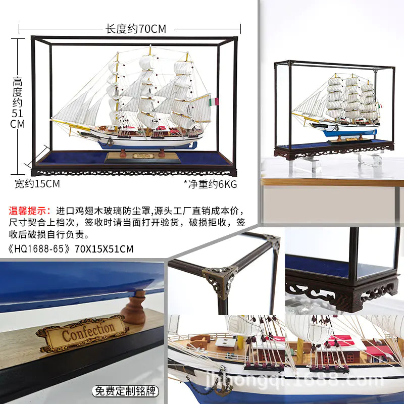 Maritime Masterpiece Wooden Ship