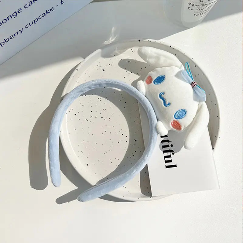 Chic Strawberry Bear Plush Headband