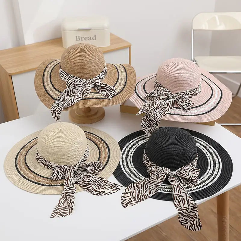 Chic Foldable Straw Beach Hat