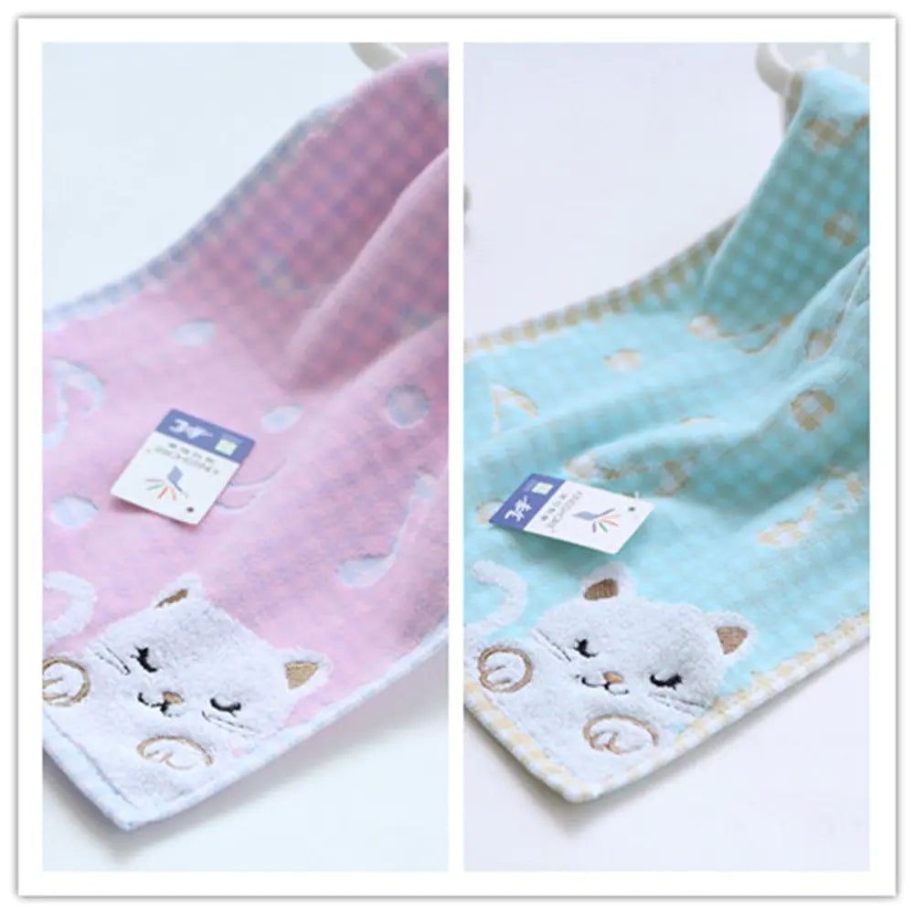 Pure Cotton Kitten Handkerchief