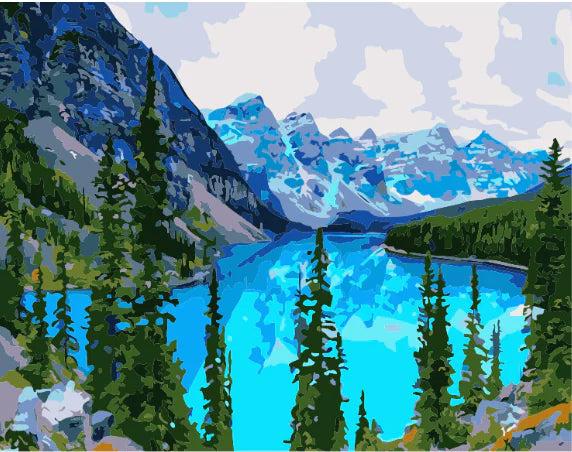 DIY Elegant Glass Oil Painting Kit