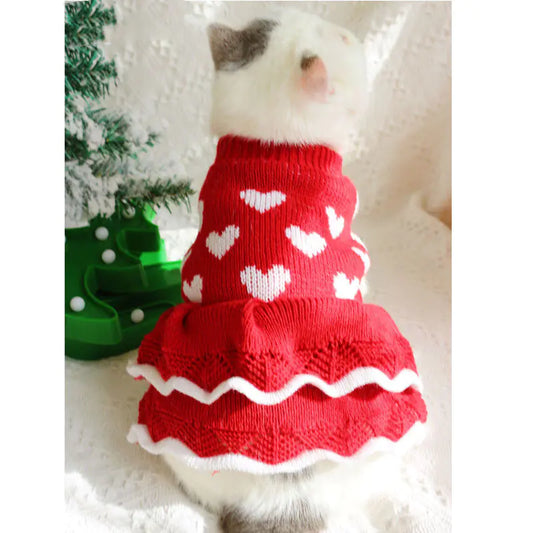 Holiday Princess Canine Sweater