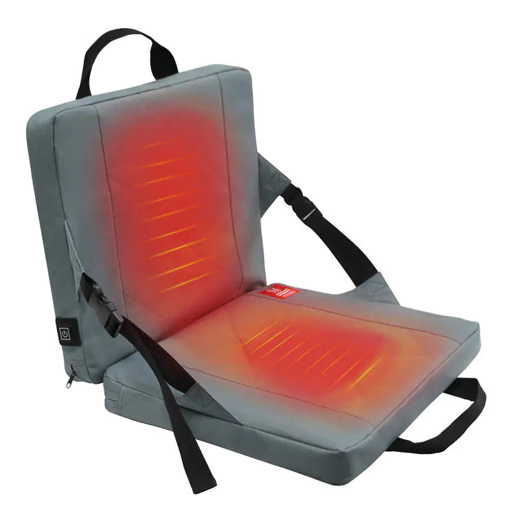 Compact Heated Outdoor Seat with Back