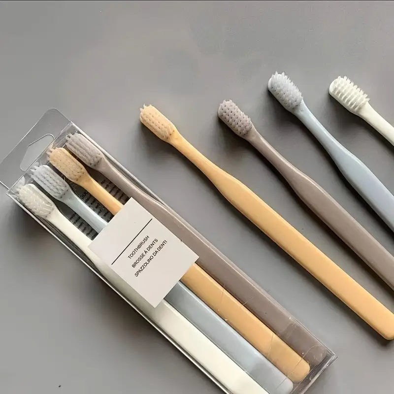 GentleClean 4-Pack Adult Toothbrush Set