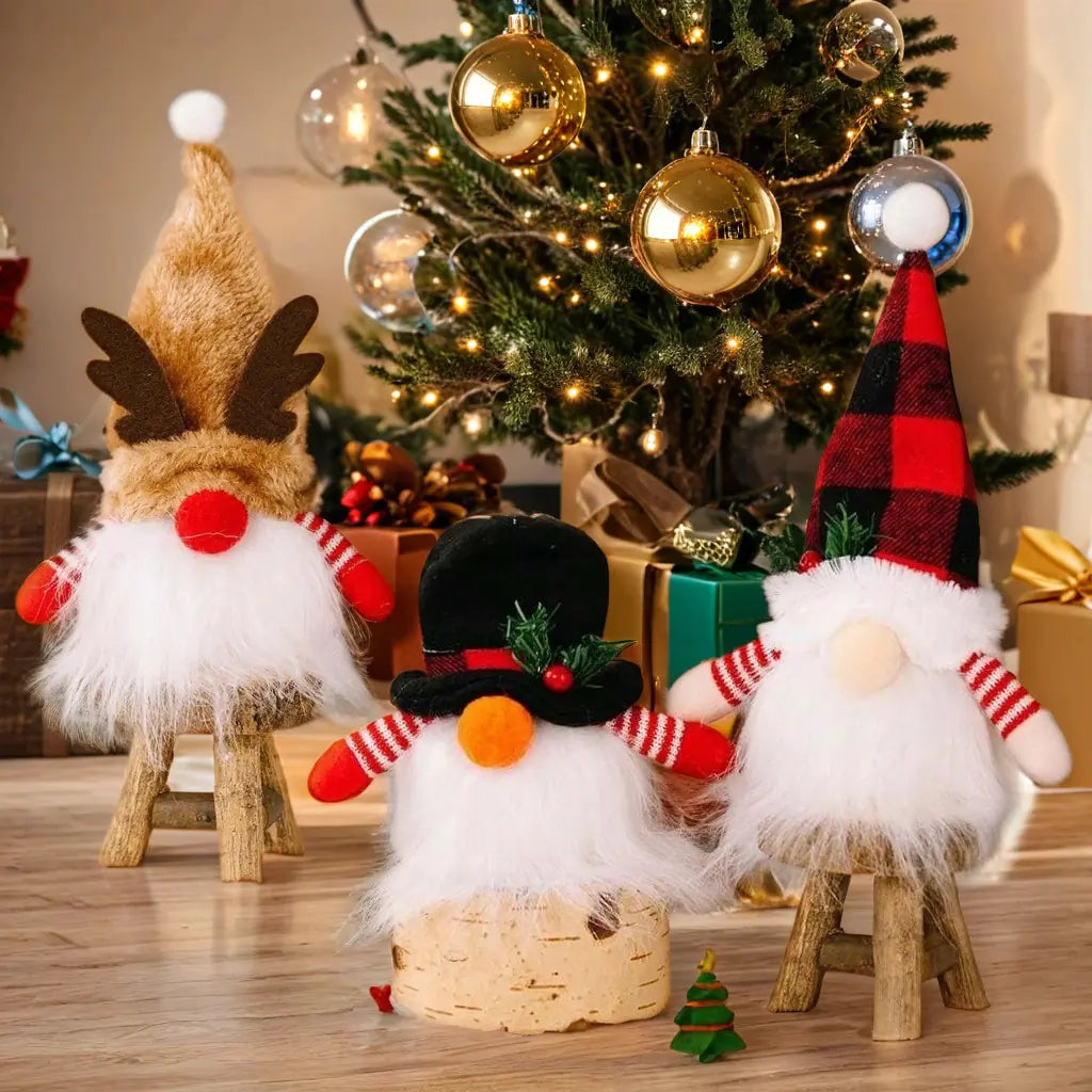 LED Glowing Christmas Cheer Ornaments