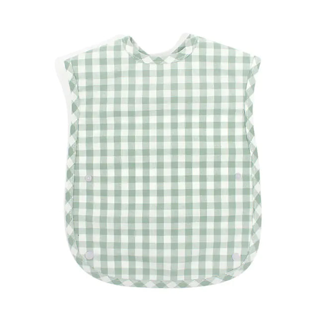 Stylish Plaid Baby Bib