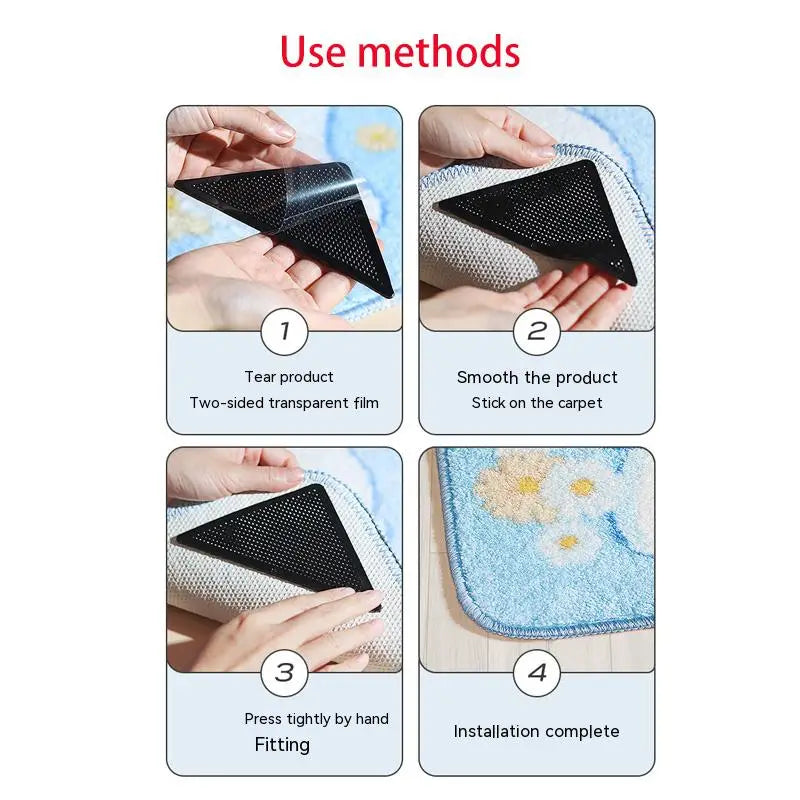 SecureTriangle Non-Slip Rug Pads