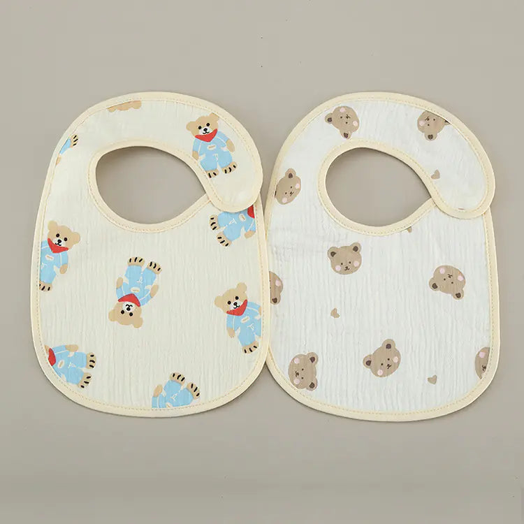 CottonSoft Kids' Waterproof Bibs