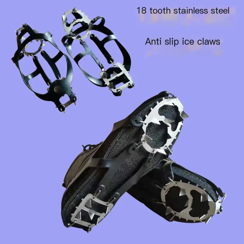 18-Tooth Ice Traction Cleats