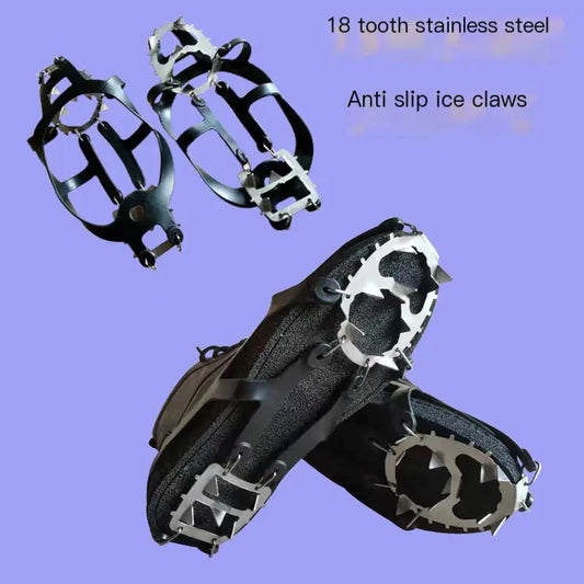 18-Tooth Ice Traction Cleats