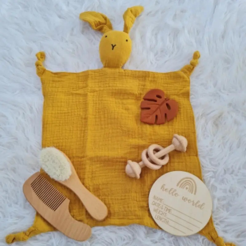 Newborn Cotton Muslin Snuggle Blanket