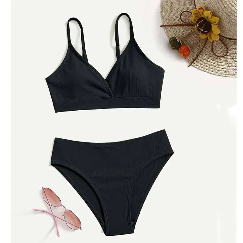 2024 UV Safe Cartoon Girls' Bikini