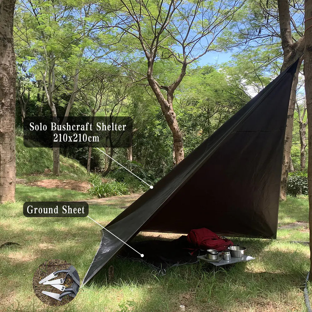 All-Weather Camping Mat with Anchors