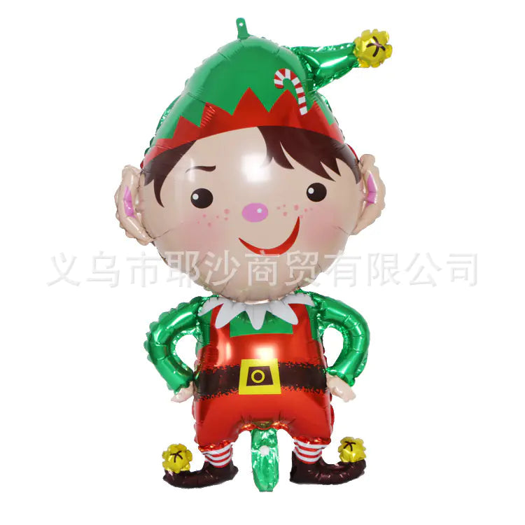 Santa Foil Fest - Christmas Celebration Balloons