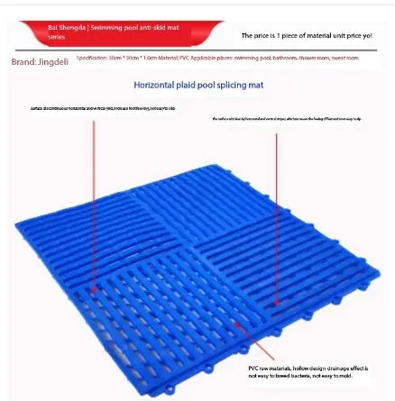 Waterproof Non-Slip Bath Mat for Shower and Pool