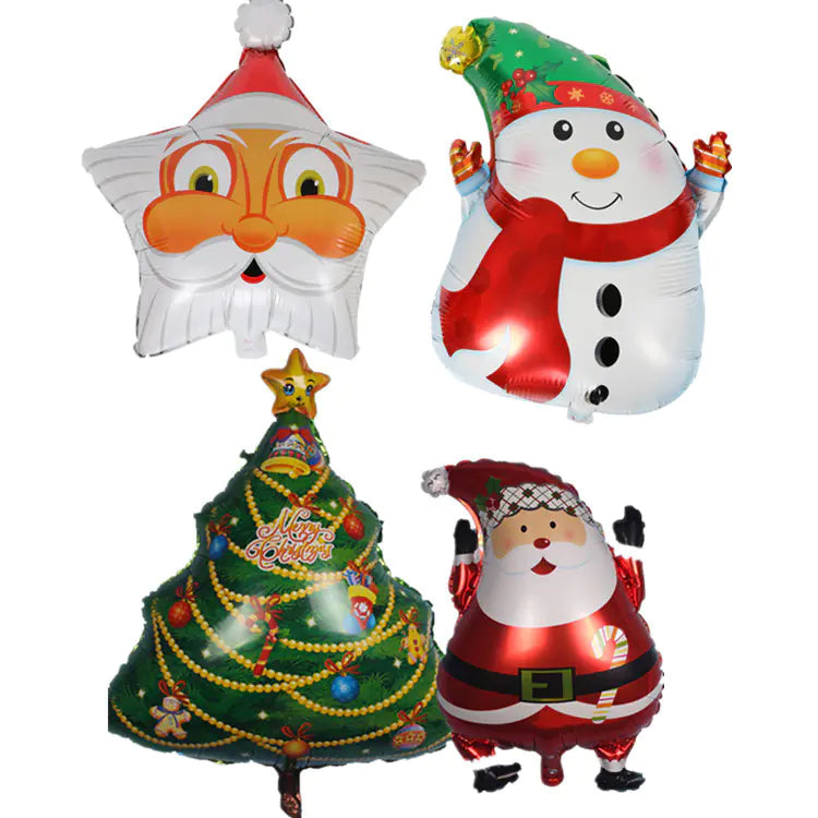 Santa Foil Fest - Christmas Celebration Balloons