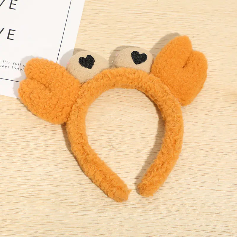 Chic Strawberry Bear Plush Headband