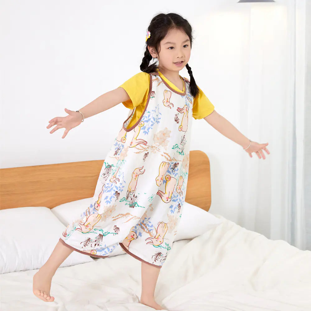 Bamboo-Cotton Kids' Hygienic Sleep Vest
