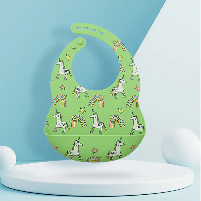 Silicone Mess-Free Baby Bib