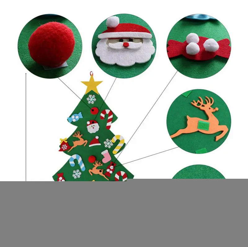 Santa's Crafty Christmas Tree Kit