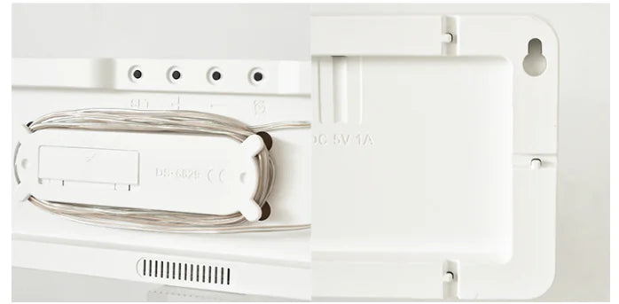 13-Inch Simple Dual-Use Wall Clock with Big Display