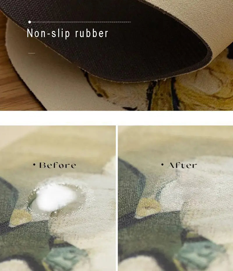 Floral Charm Indoor Mat