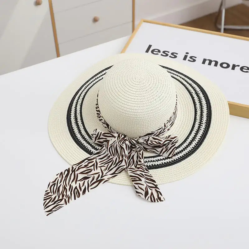 Chic Foldable Straw Beach Hat