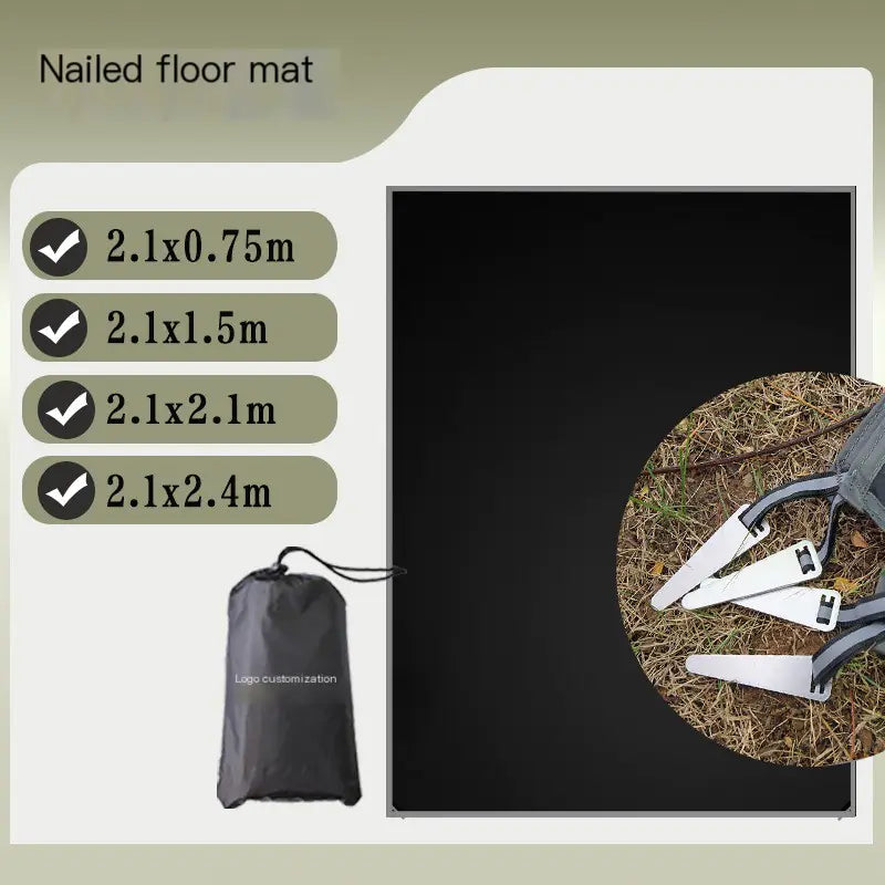 All-Weather Camping Mat with Anchors