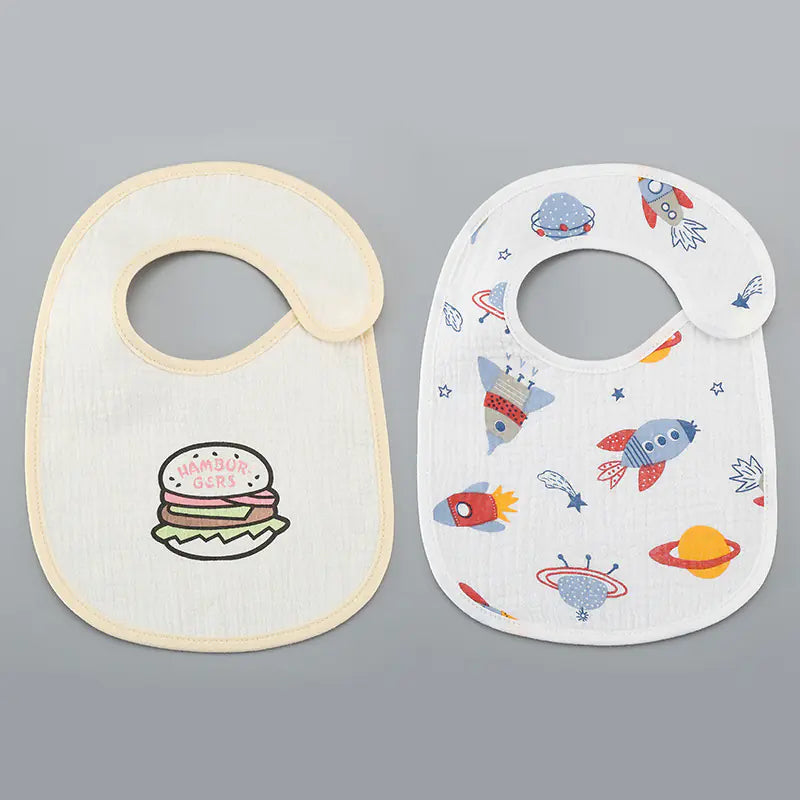 CottonSoft Kids' Waterproof Bibs