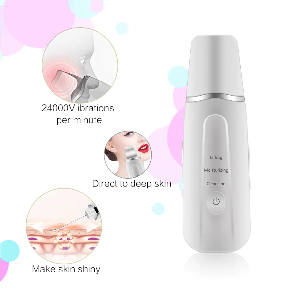 Ultrasonic Skin Refiner with Pore Vacuum