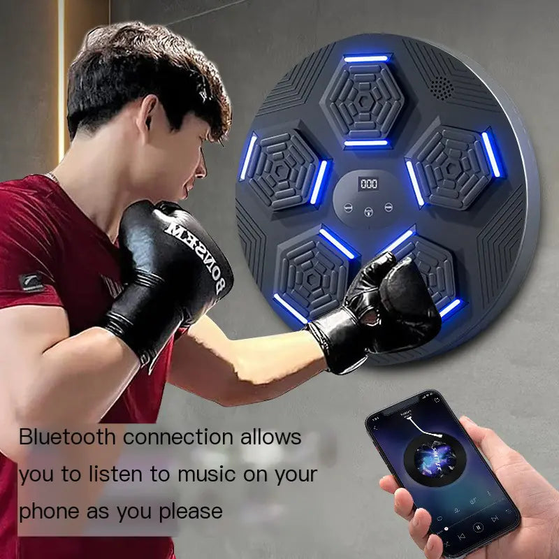 SmartBox Fitness Puncher with Light and Music