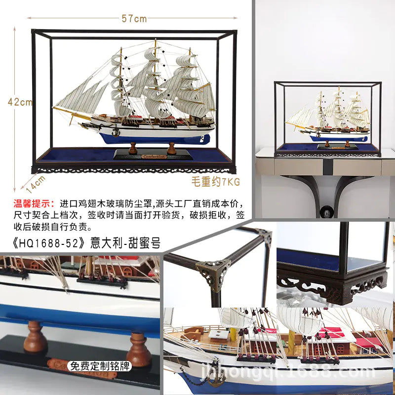 Maritime Masterpiece Wooden Ship