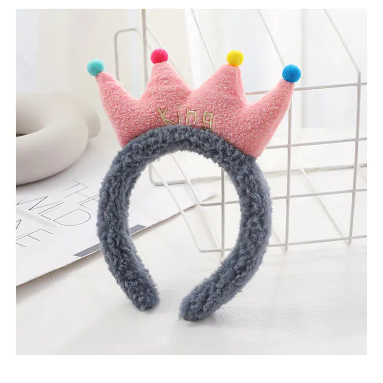 Chic Strawberry Bear Plush Headband
