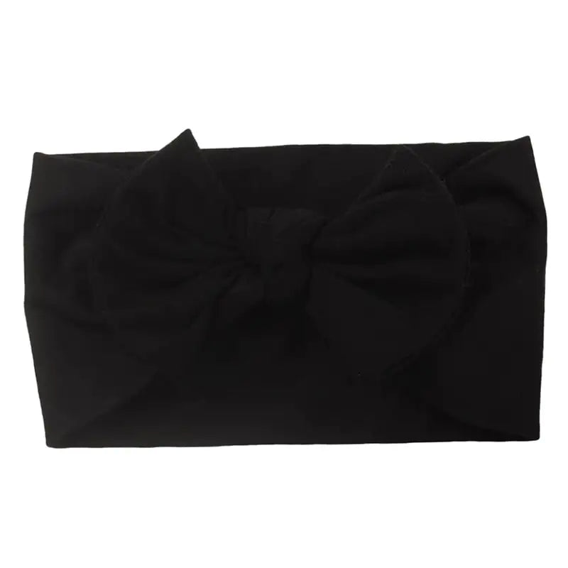 Chic Nylon Bow Hair Bands for Kids